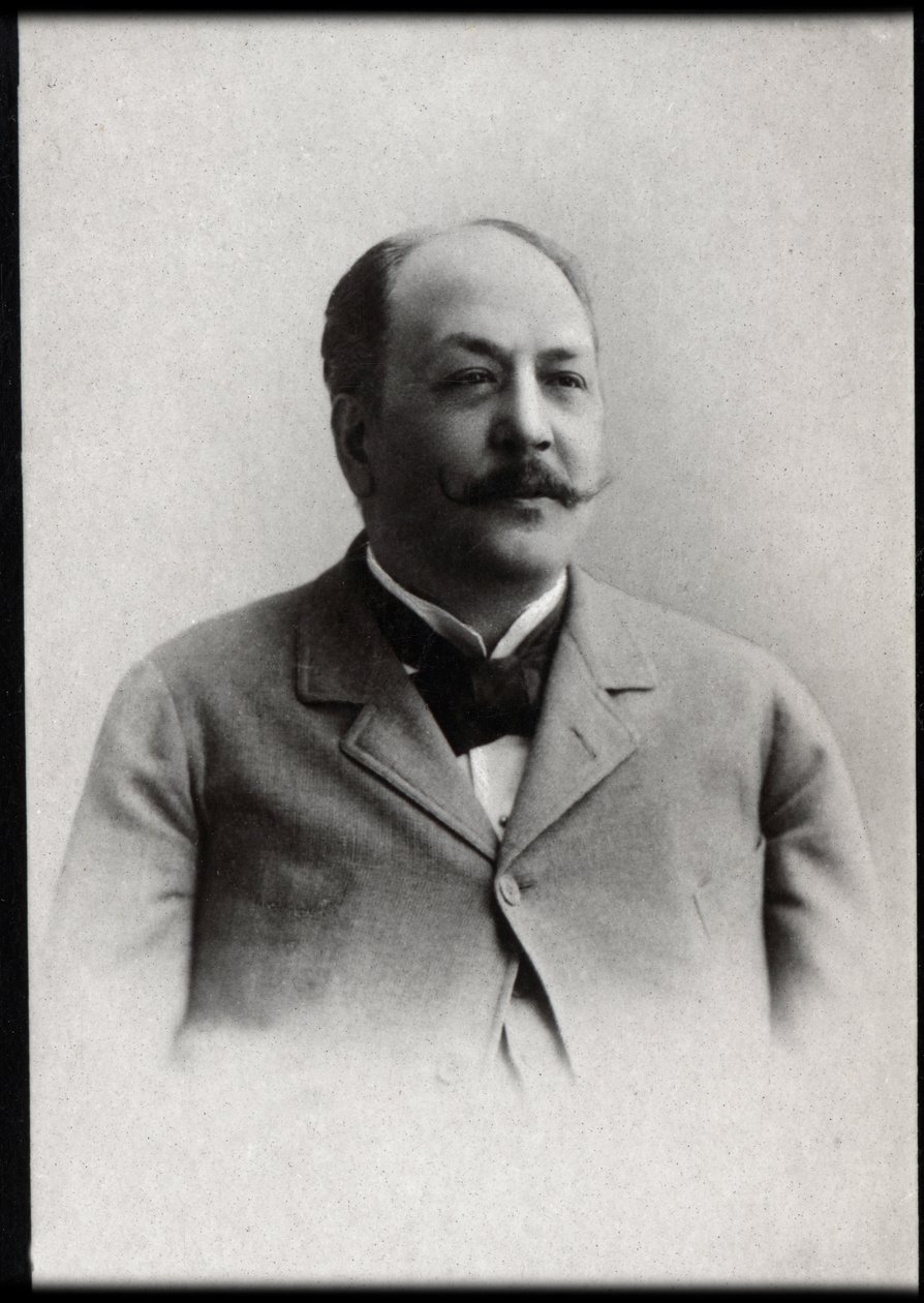Portrét Louise Varneyho (1844-1908), francouzského skladatele. od French Photographer