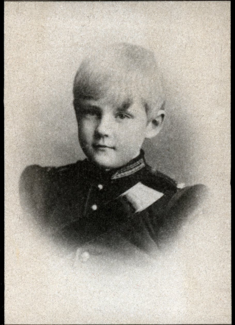 Portrét Luise Filipe z Braganzy (1887-1908), prince královského z Portugalska. od French Photographer