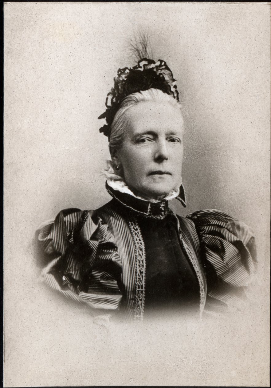 Portrét Marie Henriette Rakouské (1836-1902), belgické královny. od French Photographer