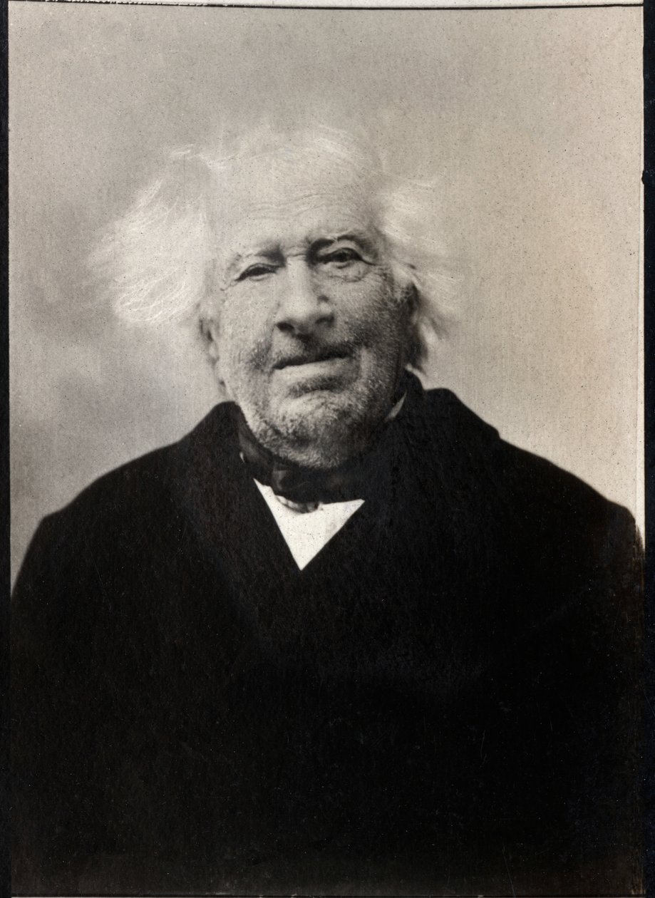 Portrét Michela Eugena Chevreula (1786-1889), francouzského chemika. od French Photographer