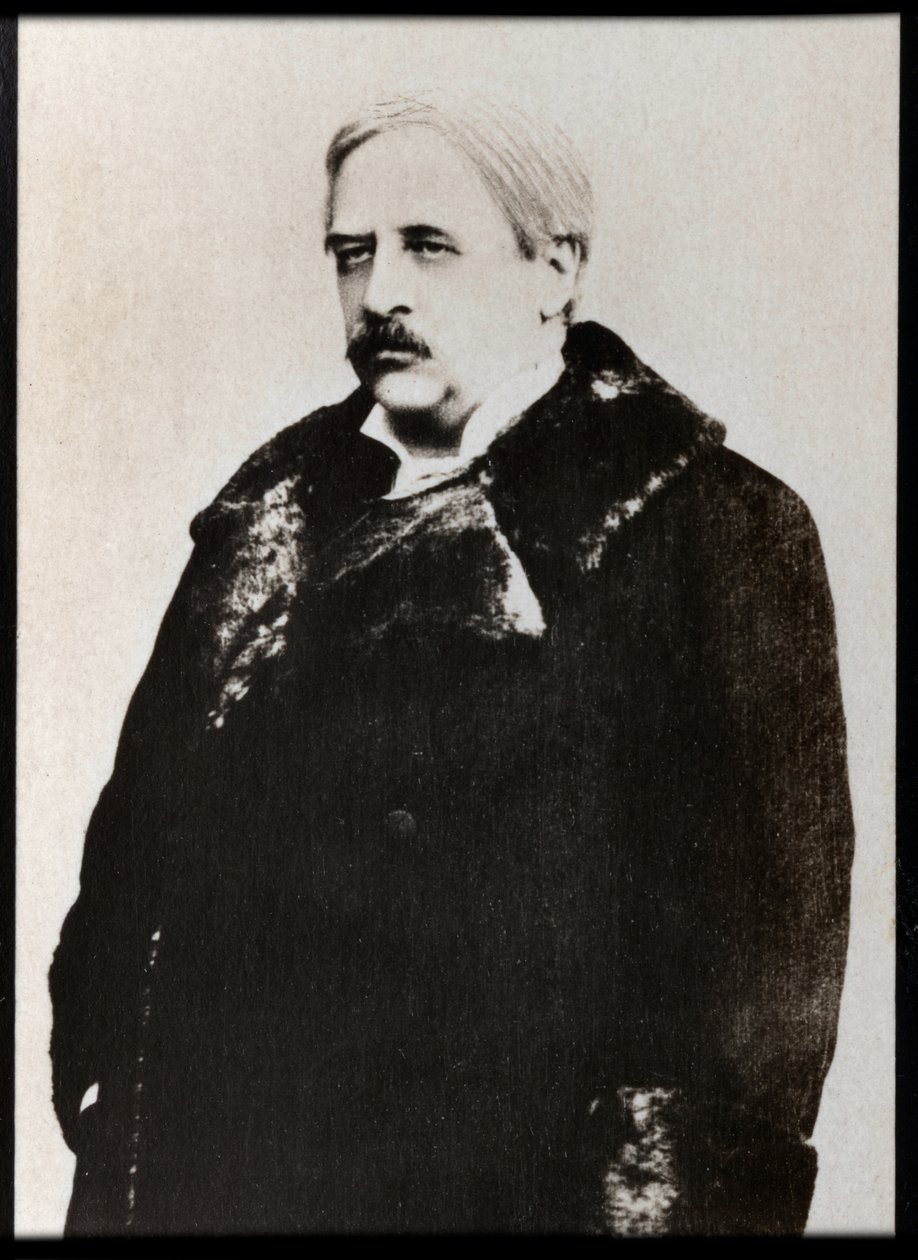 Portrét Nilse Adolfa Erika Nordenskjolda (1832-1901), polárního průzkumníka finského švédského původu. od French Photographer