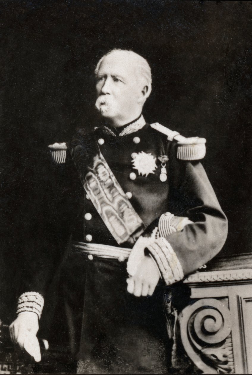 Portrét Patrice de Mac Mahon (1808-1893) od French Photographer