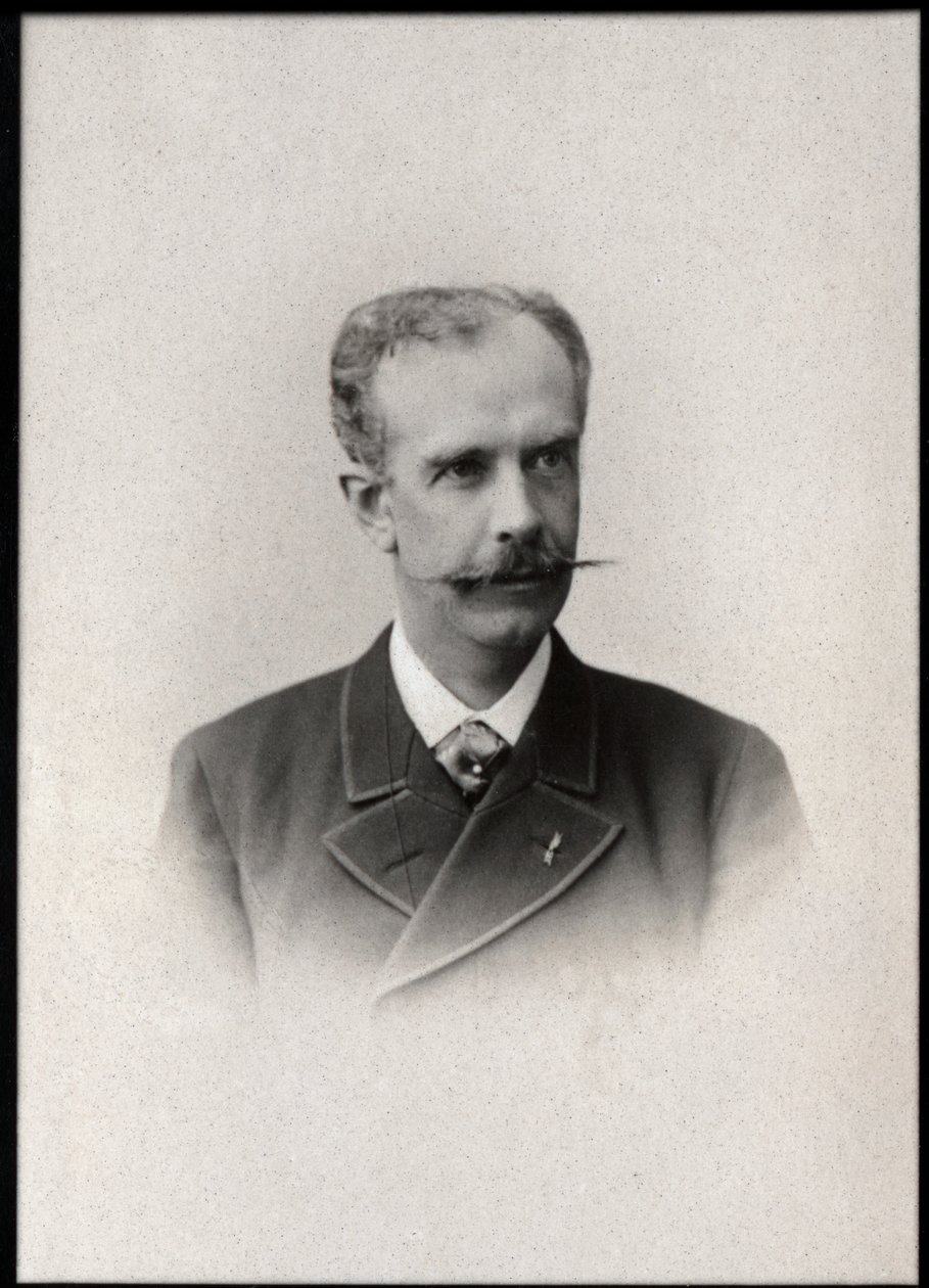 Portrét Paula Gabriela Othenina dHaussonville (1843-1924), francouzského politika a spisovatele. od French Photographer
