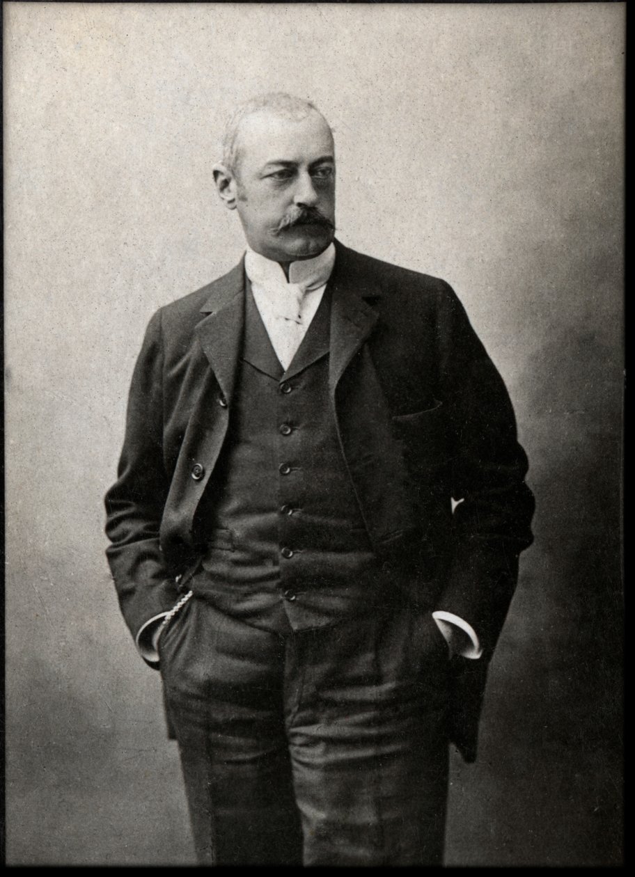 Portrét Pierra Waldecka Rousseaua (1846-1904), francouzského státníka. od French Photographer