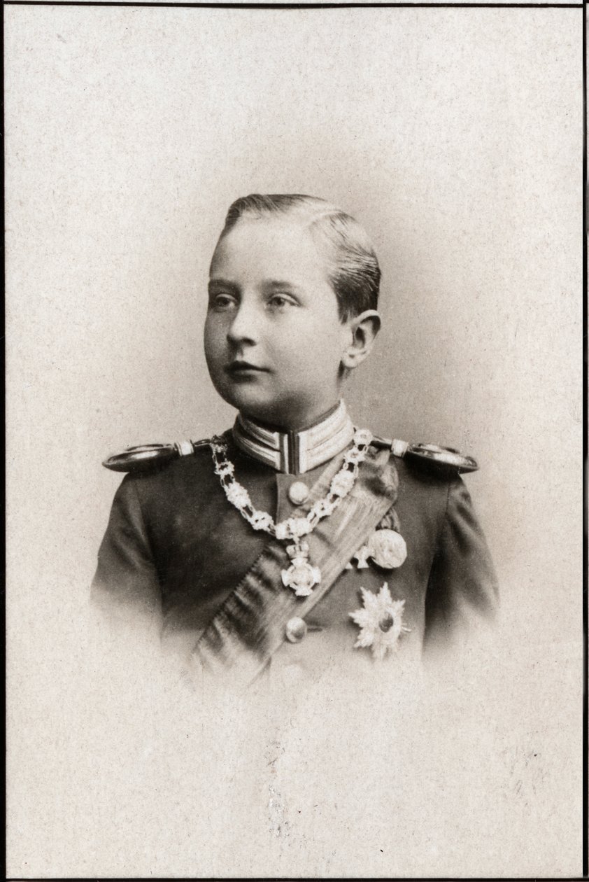 Portrét prince Augusta Wilhelma Pruského (1887-1949). od French Photographer