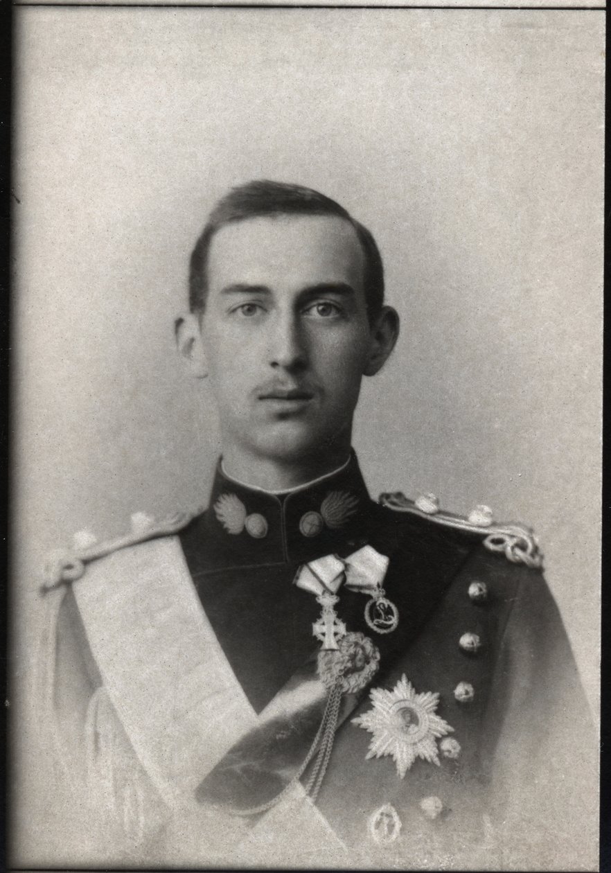 Portrét prince Nicholase Řecka a Dánska (1872-1938) od French Photographer