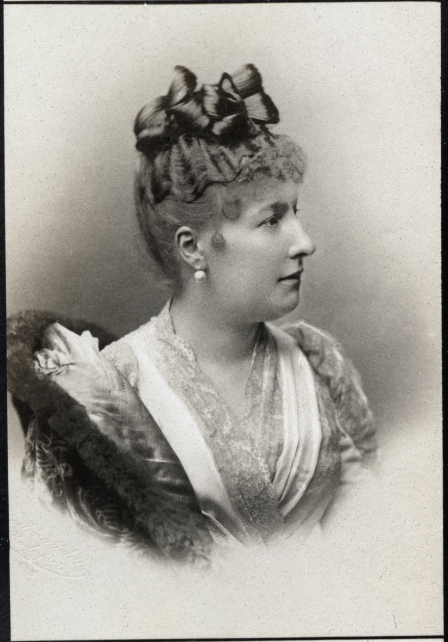 Portrét princezny Louise Marie Belgické (1858-1924). od French Photographer
