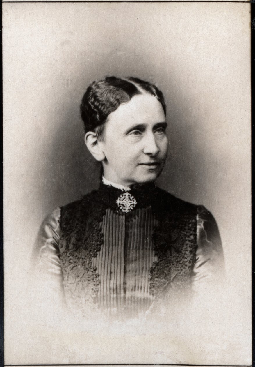 Portrét princezny Louise Pruské (1838-1923), velkovévodkyně z Badenu. od French Photographer