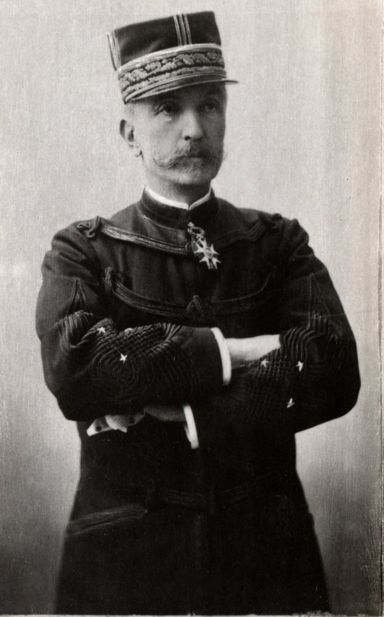 Portrét Raoula Le Moutona de Boisdeffre (1839-1919), francouzského generála. od French Photographer