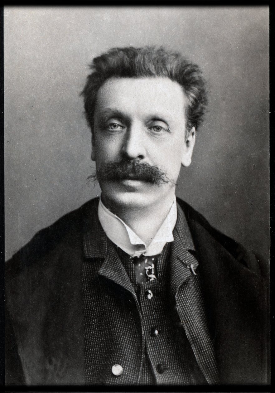 Portrét Victorina de Joncieres (Victorien Joncieres) (1839-1903), francouzský skladatel a hudební kritik. od French Photographer