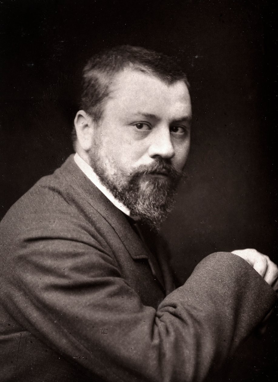 Umělec Désiré-Jules Lubin portrétoval u příležitosti pařížského salonu, 1885 od French Photographer