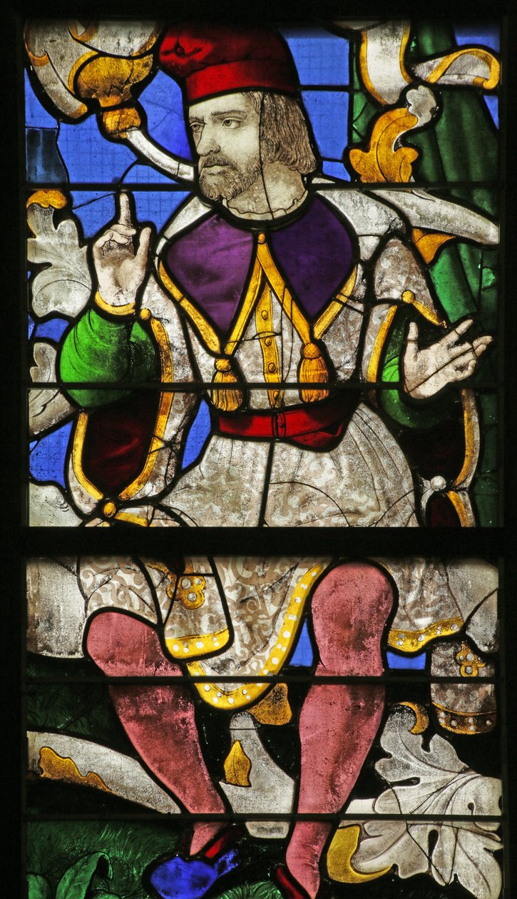 Prorok na stromě Jesseho, 1500-10 od French School