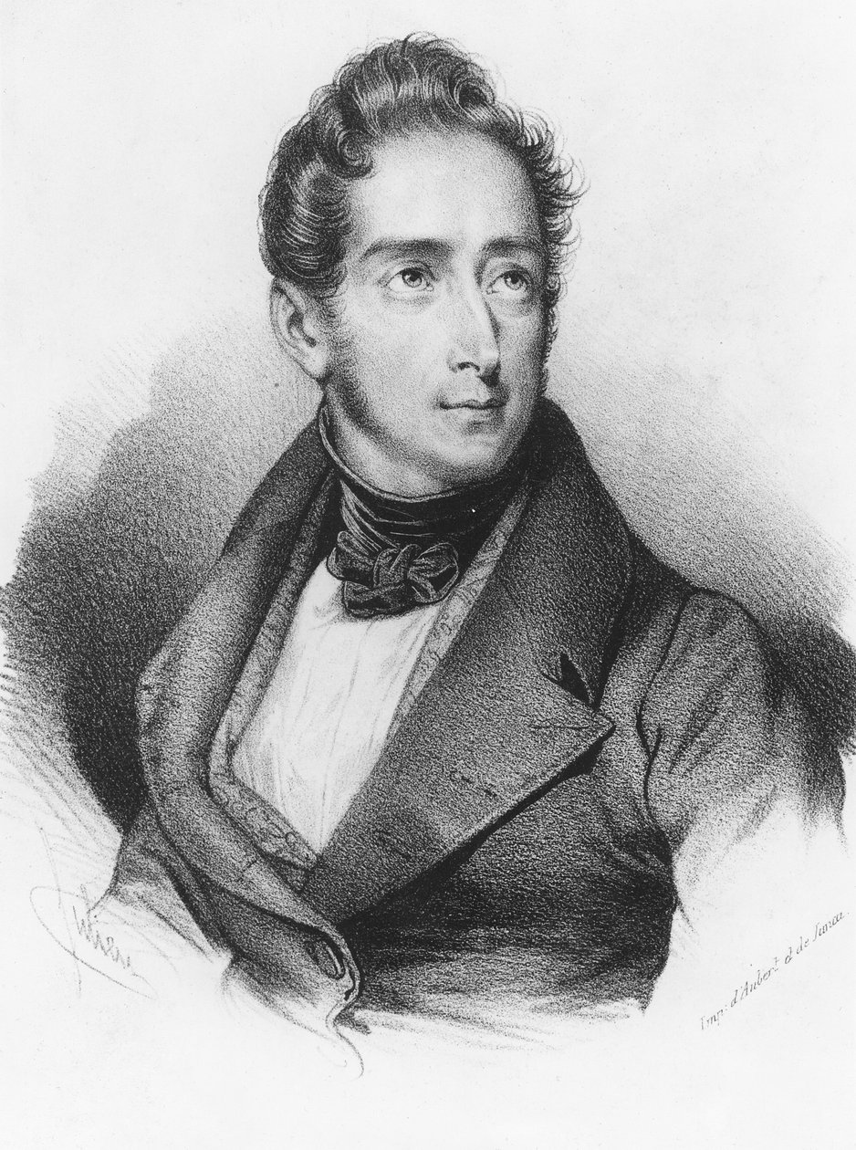 Alphonse de Lamartine od French School