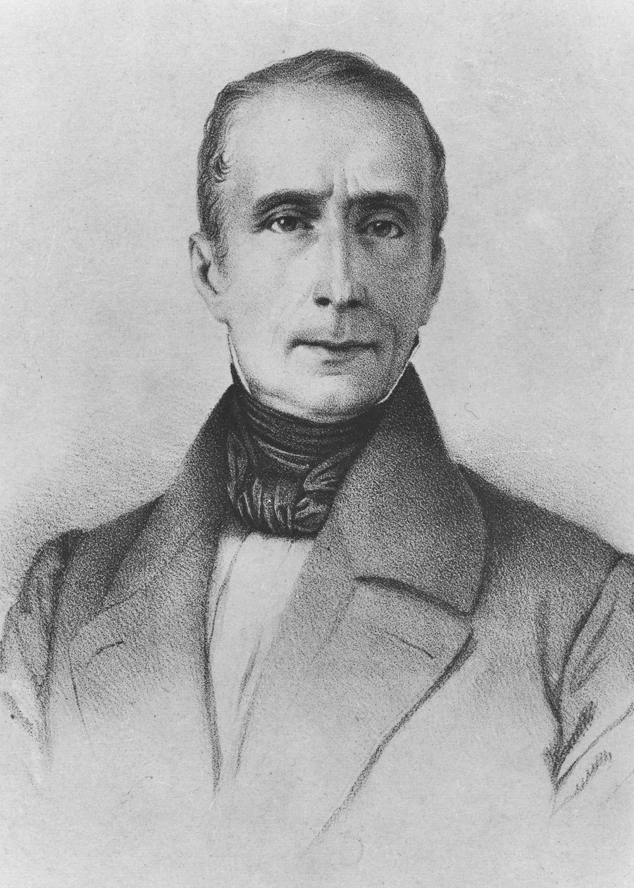 Alphonse de Lamartine, 1848 od French School