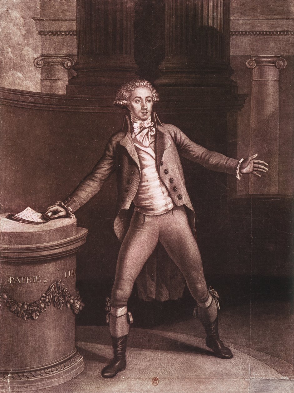 Antoine Barnave (1761-1793) od French School