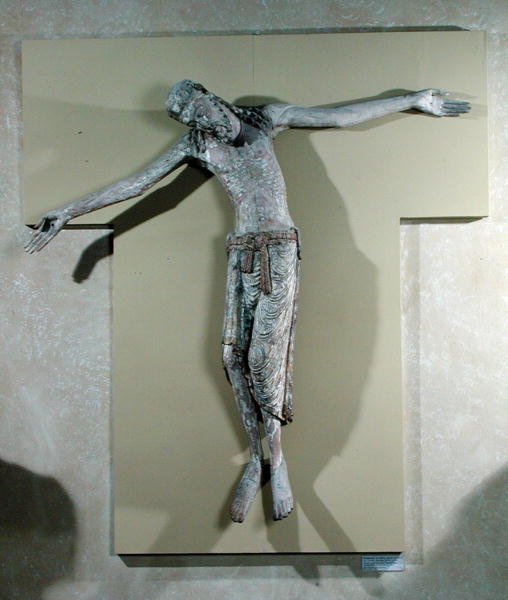 Kristus na kříži (dřevo) od French School