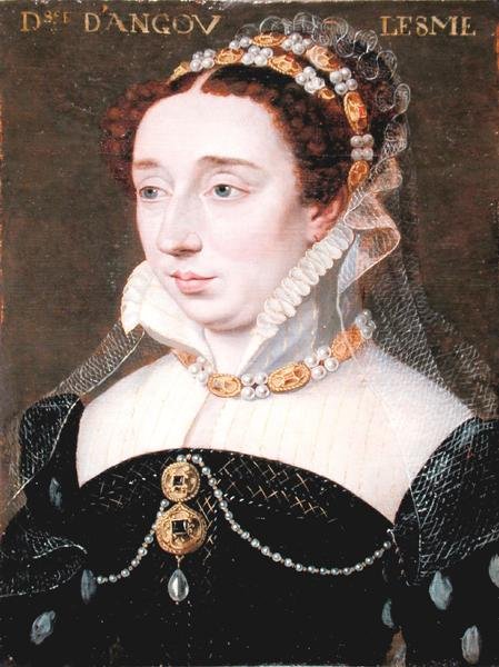 Diane z Francie nebo z Valois (1538-1619) vévodkyně z Angouleme od French School