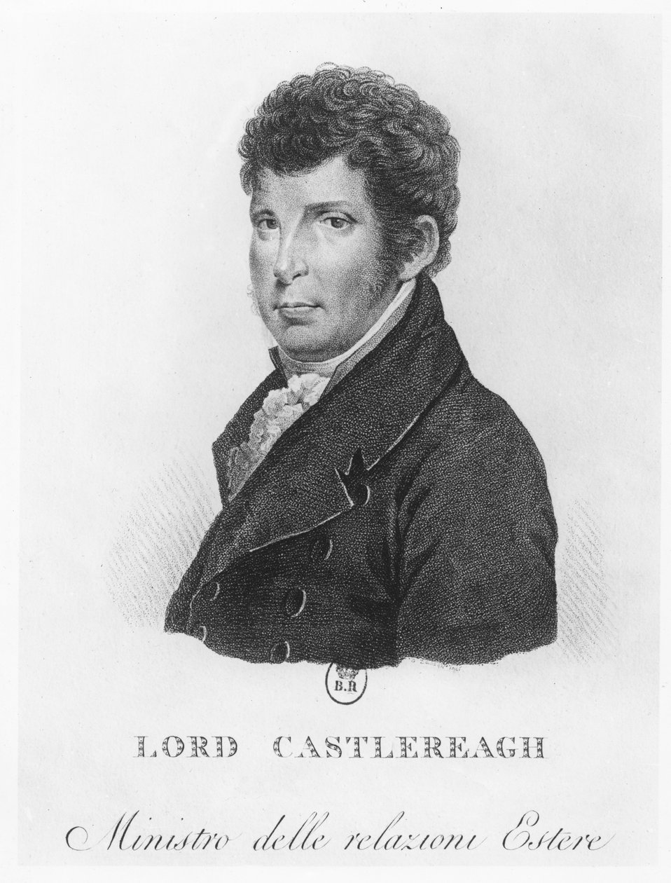 Henri-Robert Stewart, lord Castlereagh od French School