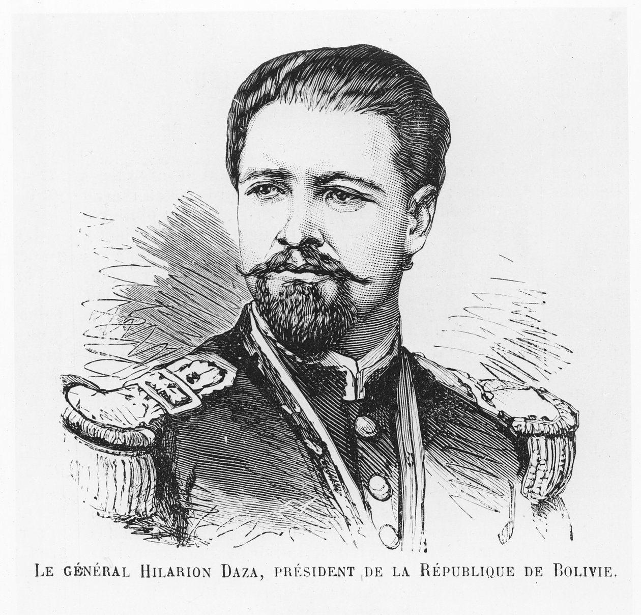 Hilarion Daza, prezident Bolívie od French School
