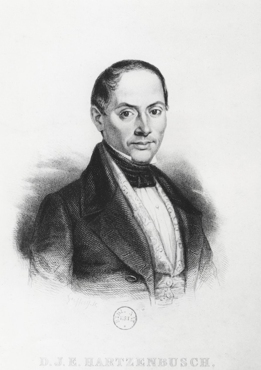 Juan Eugenio Hartzenbusch od French School