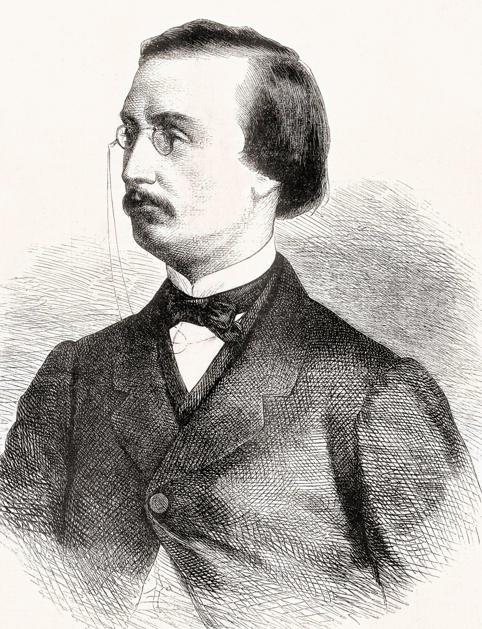 Jules Bara, z LUnivers Illustré, 1866 od French School
