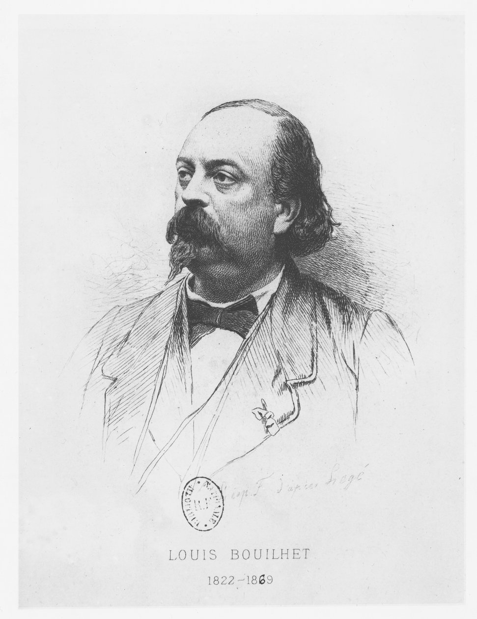 Louis Bouilhet od French School
