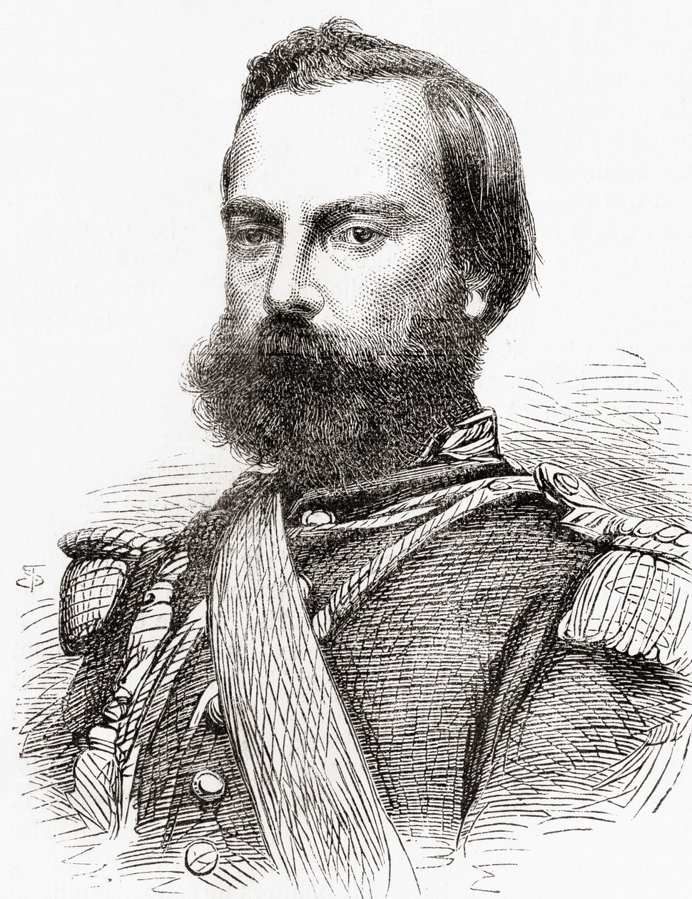 Mariano Ignacio Prado Ochoa, z LUnivers Illustré, 1866 od French School