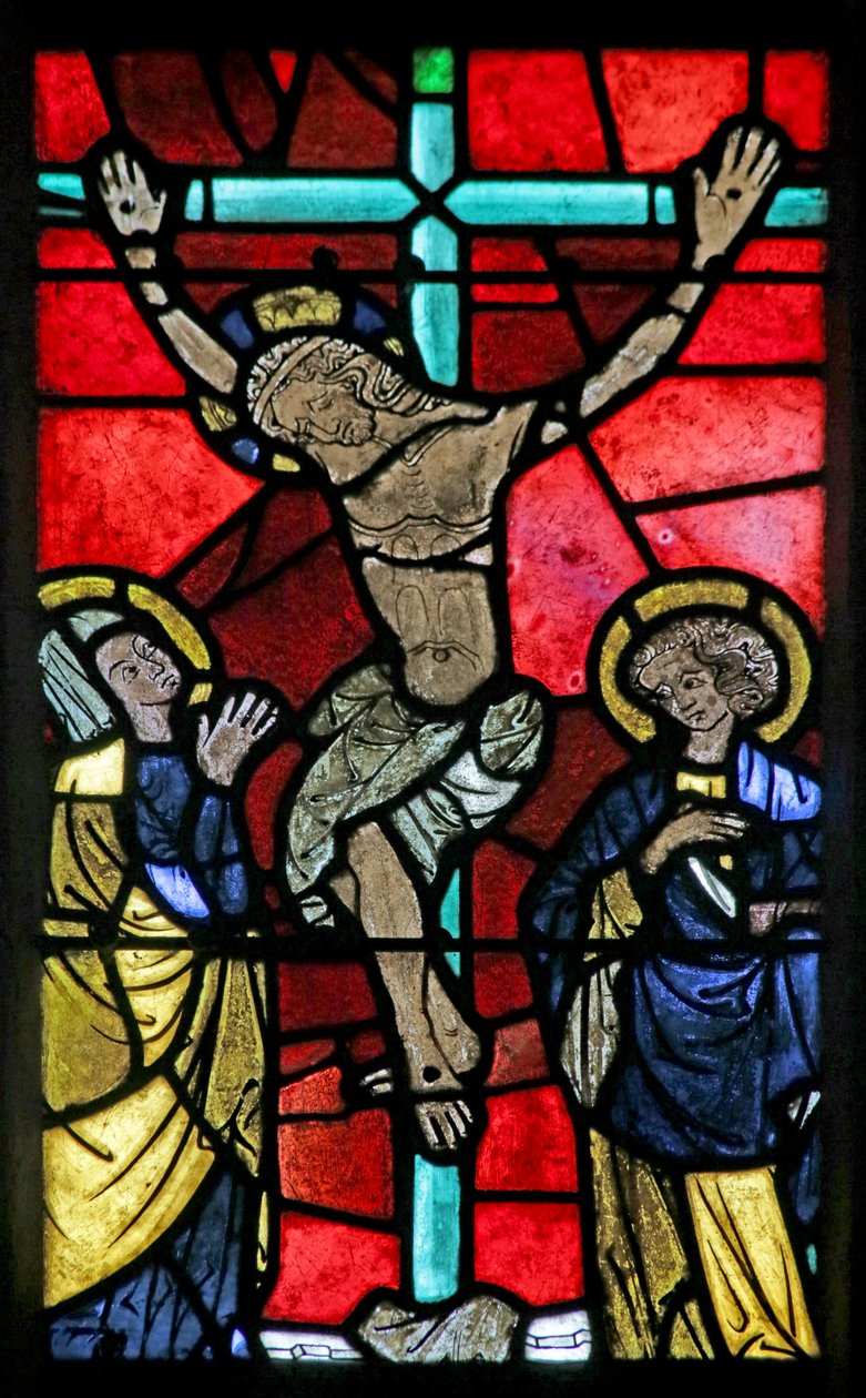 Niederhaslach, kostel sv. Jana Křtitele, cca 1300 od French School