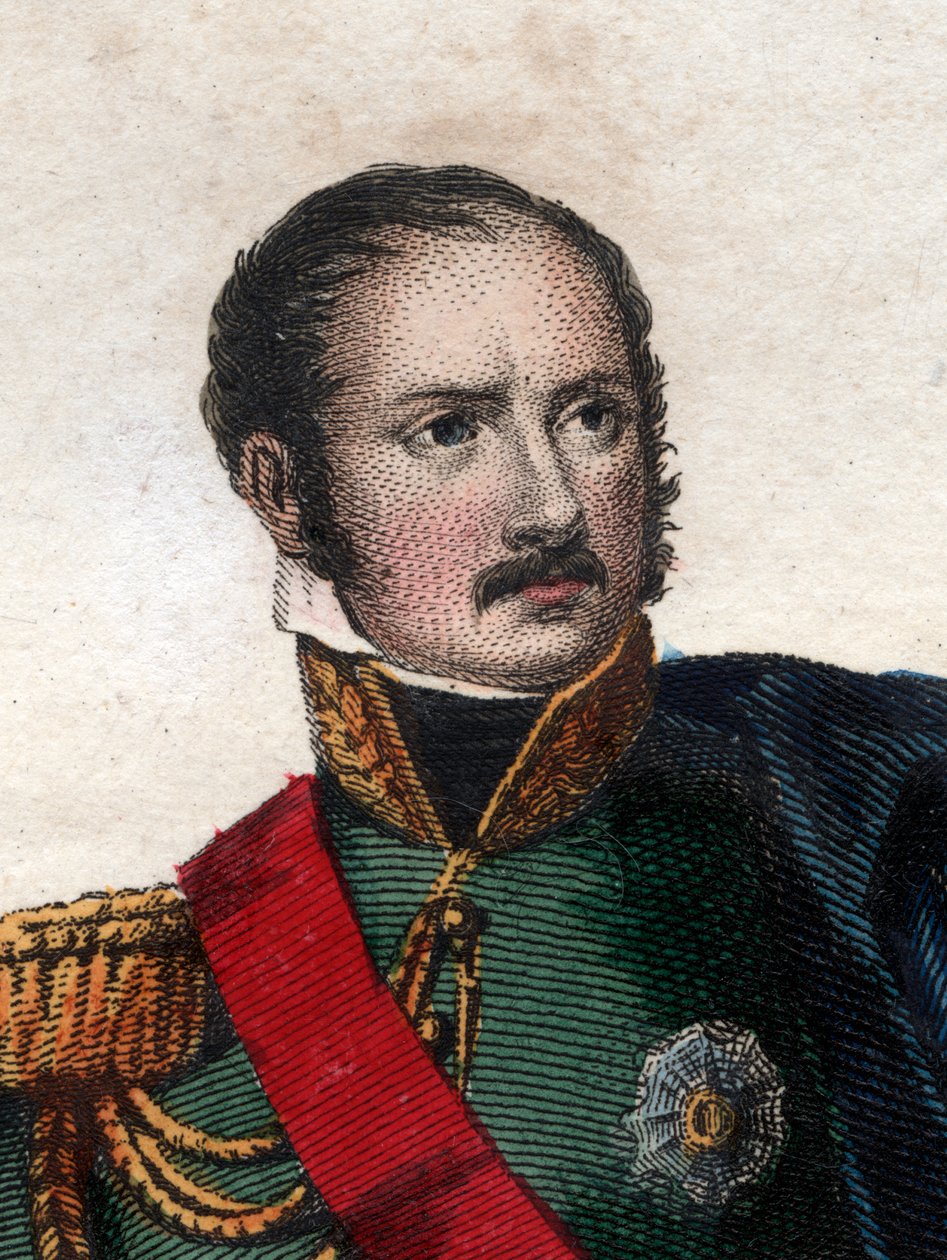 Portrét prince Eugena Rose de Beauharnais (1781-1824), místokrále italského království, velkovévoda z Frankfurtu, vévoda z Leuchtenbergu. od French School