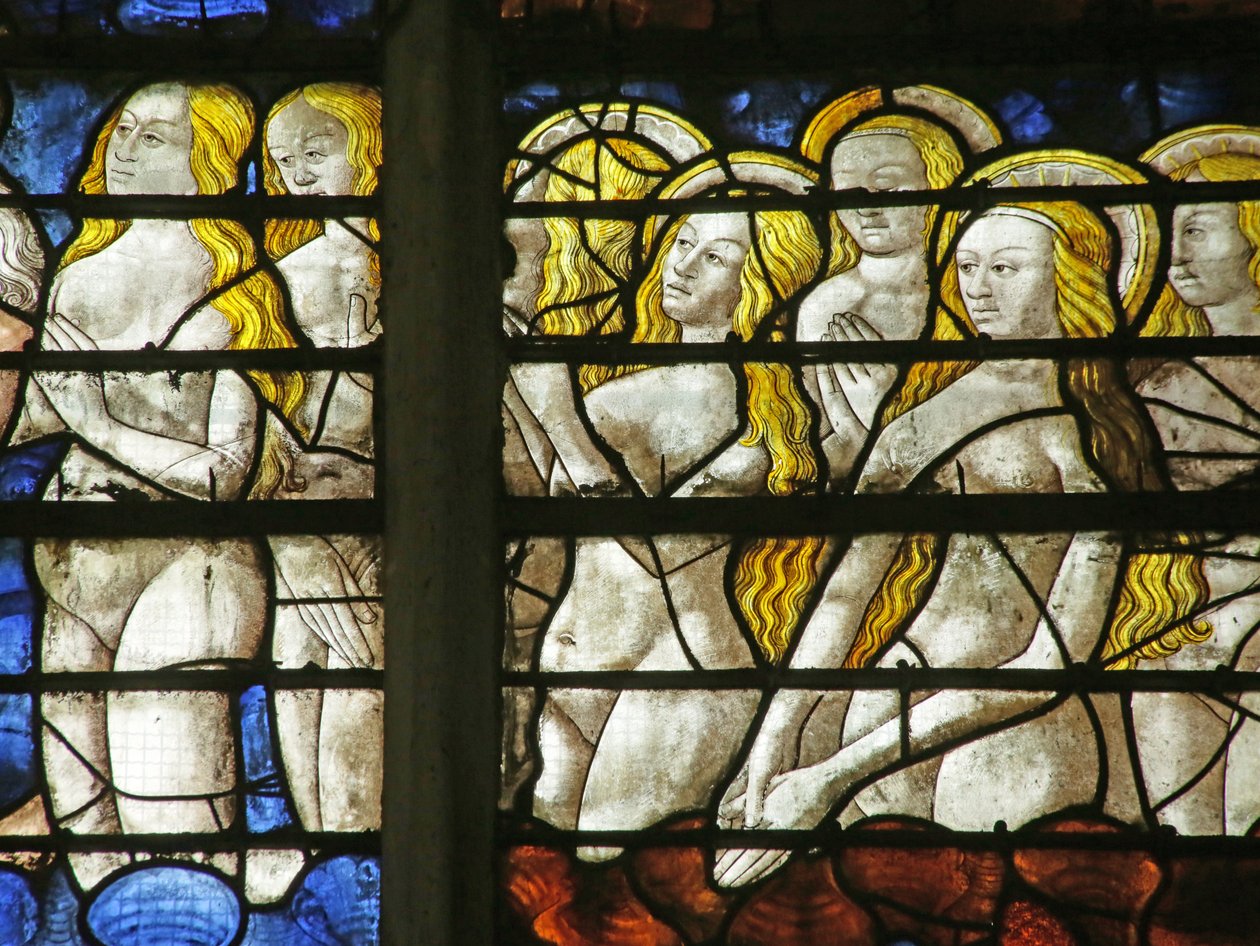 Svatí a další při druhém příchodu, 1450 od French School