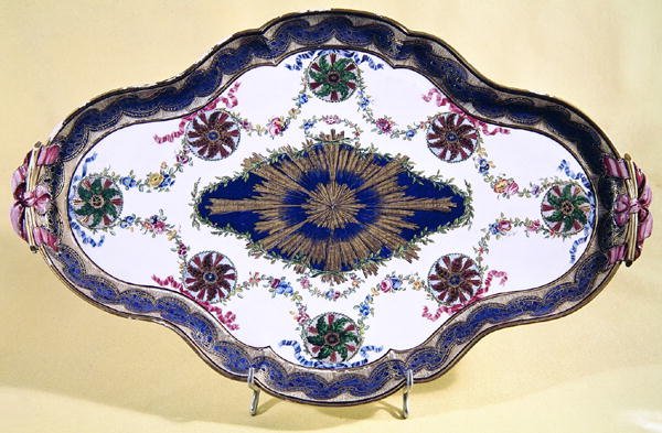 Sevres jídelní talíř (porcelán) od French School