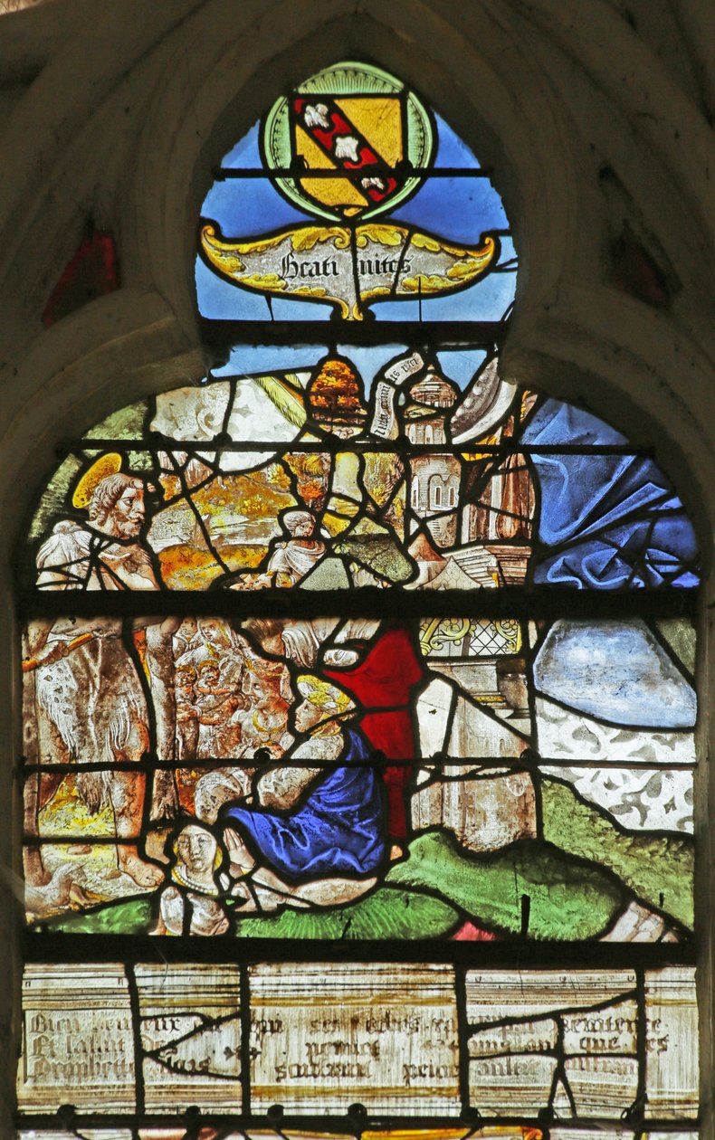 Blahoslavenství, Église Sainte-Tanche de Lhuître , Blahoslavení ti, kdo truchlí od French School