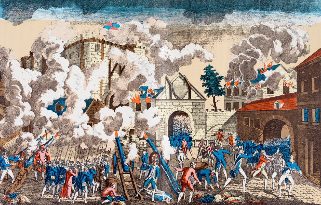 Útok na Bastille, 14. července 1789 od French School