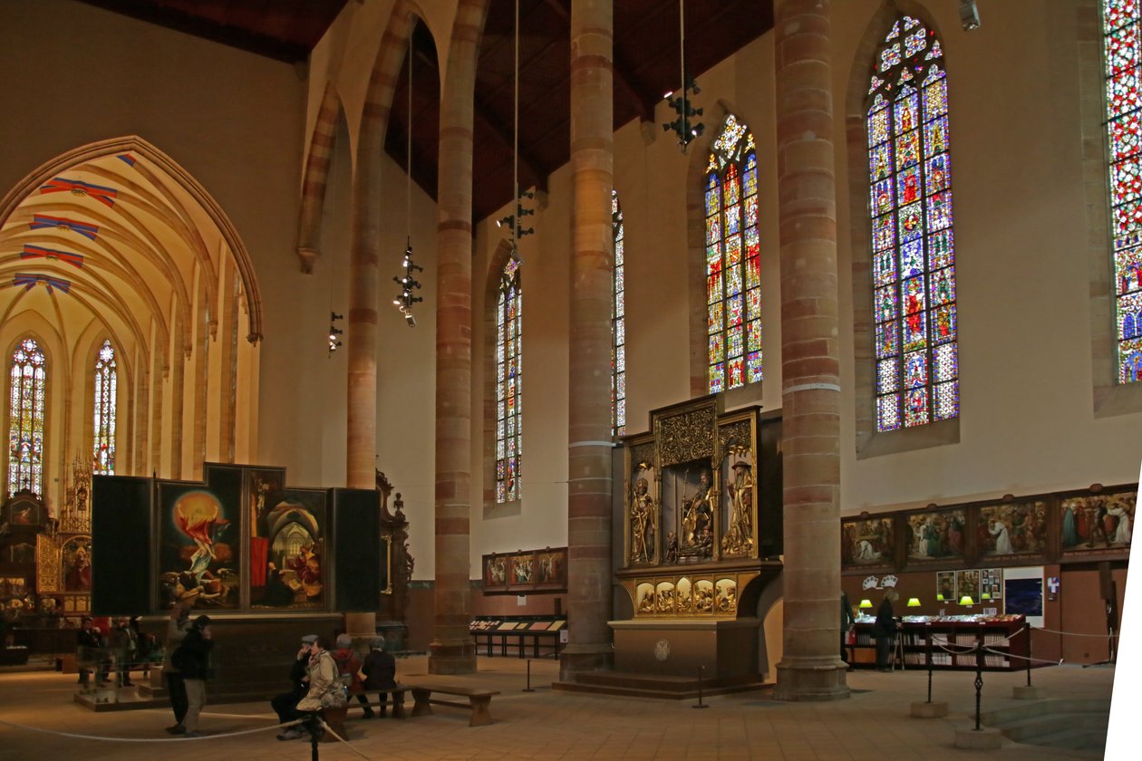 Okno zobrazující vnitřní pohled od French School
