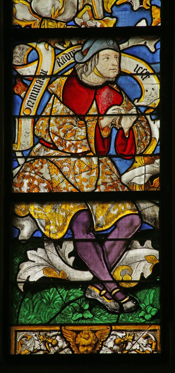 Okno zobrazující proroka na stromě Jesseho, 1500-10 od French School
