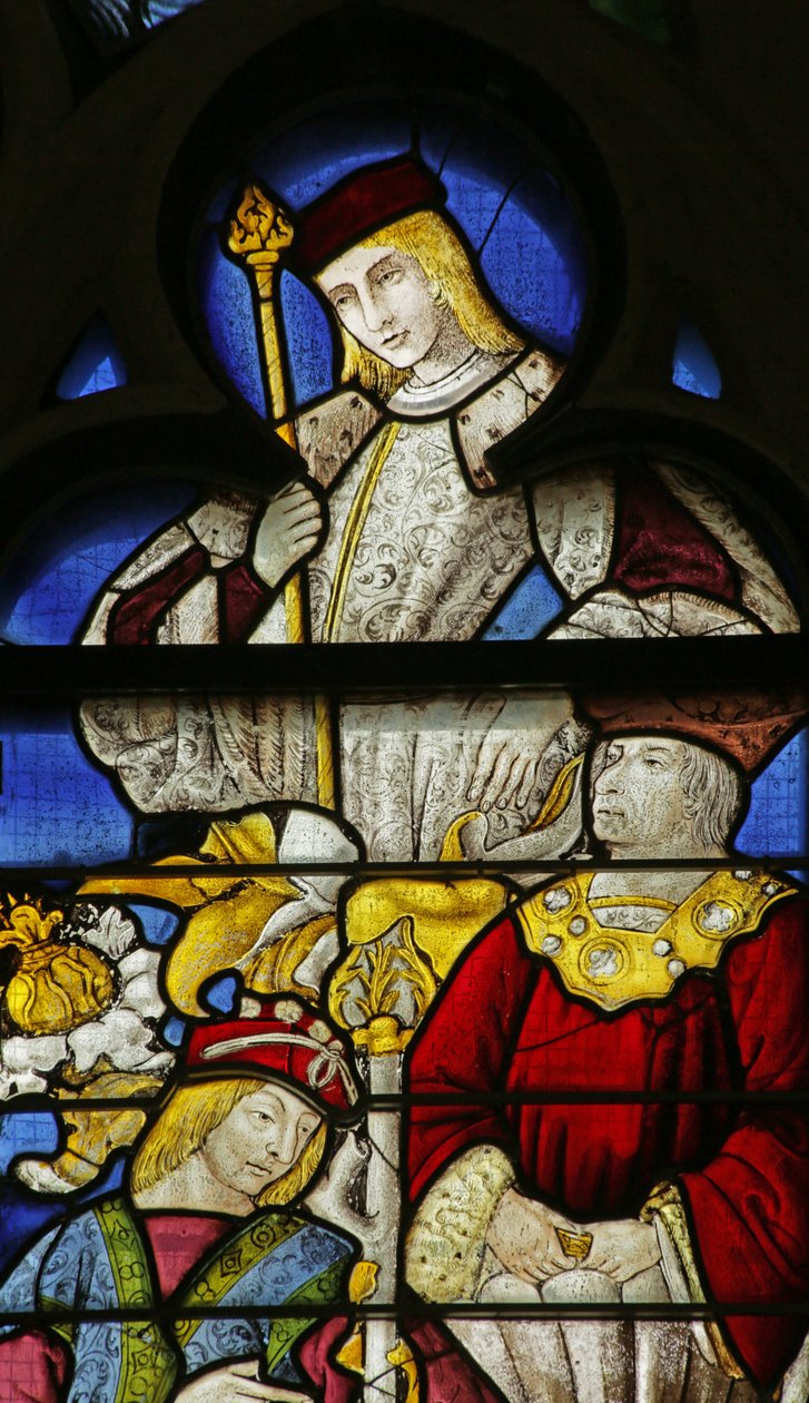 Okno zobrazující proroky na stromě Jesseho, 1500-10 od French School