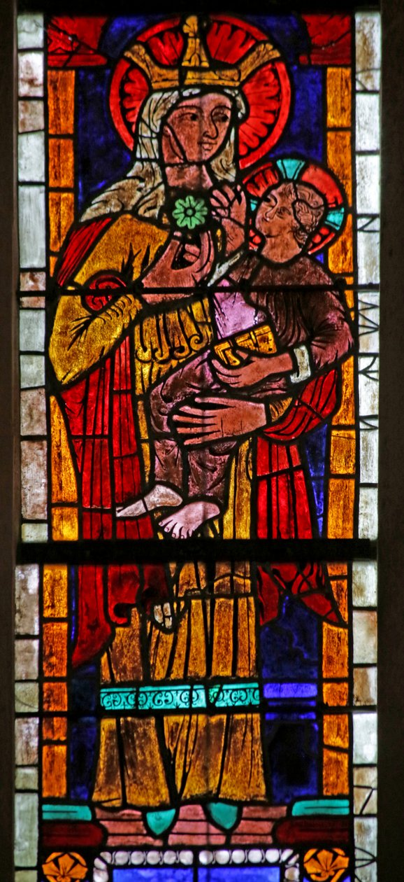 Okno z kostela sv. Jana Křtitele, 1275-90 od French School