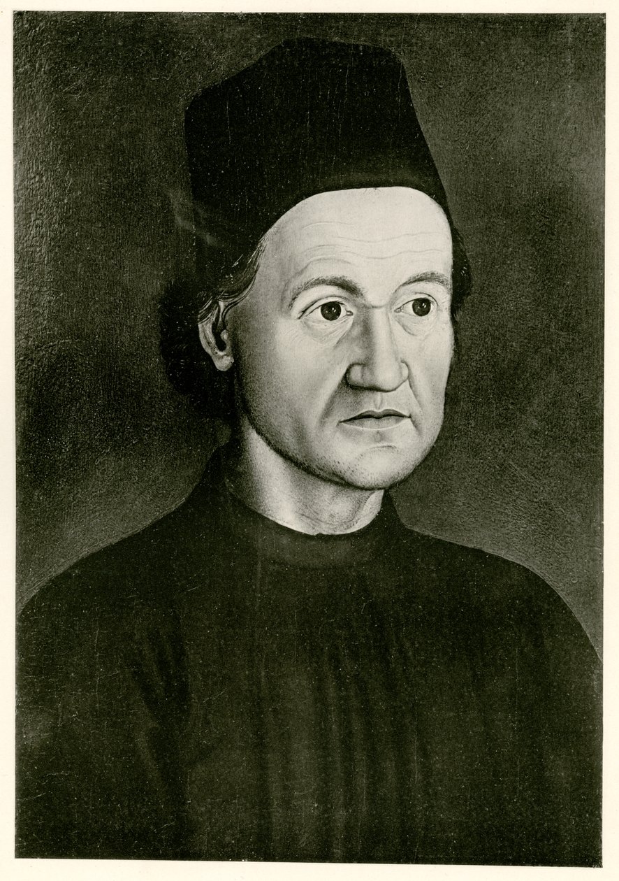 Johannes Geiler von Kaisersberg, 1884-90 (fototyp) od German School