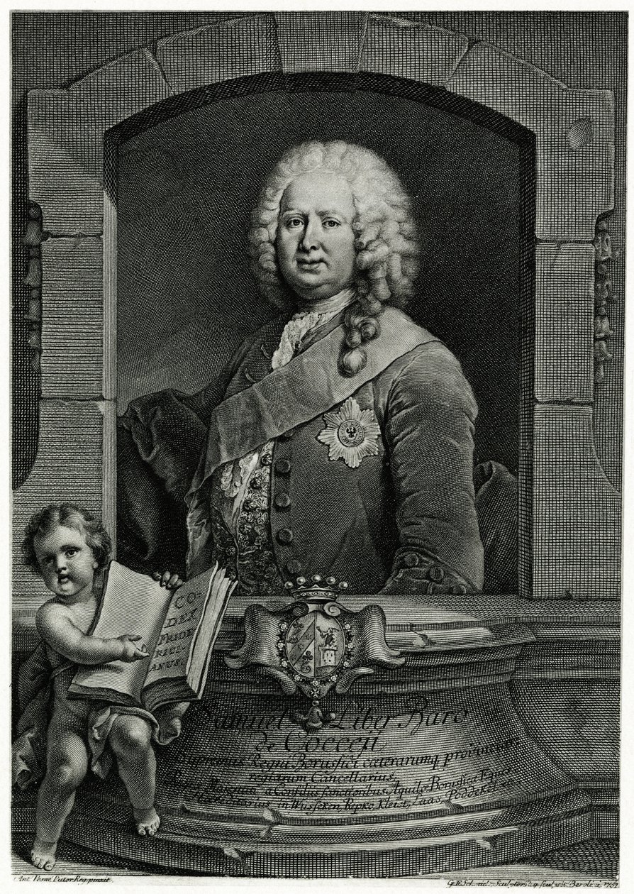 Samuel von Cocceji, 1884-90 (fototyp) od German School