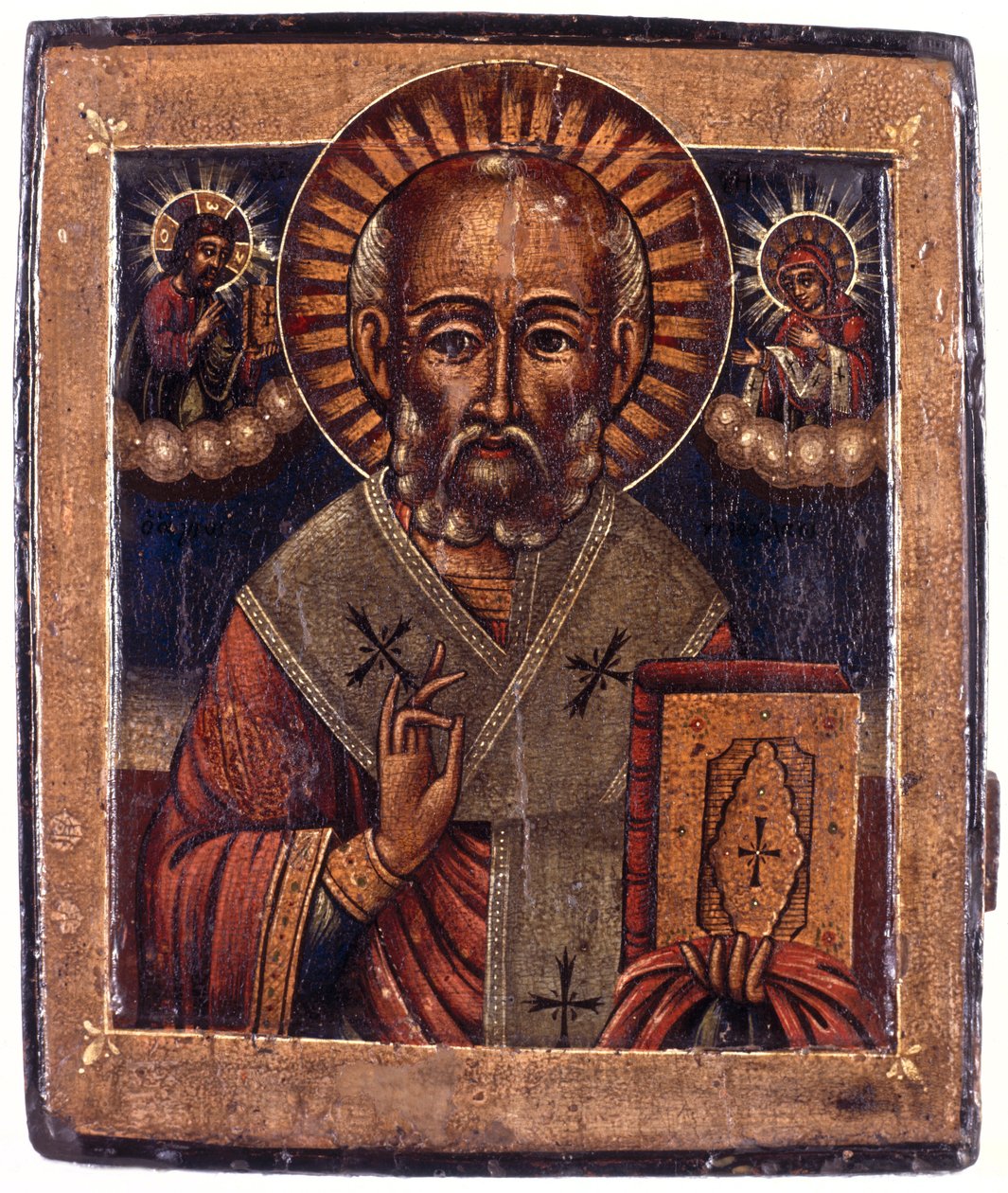 Mikuláše, polovina 18. století (tempera na panelu) od Greek School