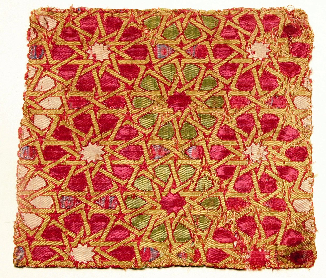 Textilní fragment (hedvábí) od Islamic School