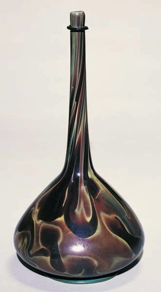 Láhev, Murano, 1500-25 (sklo Calcedonio) od Italian School