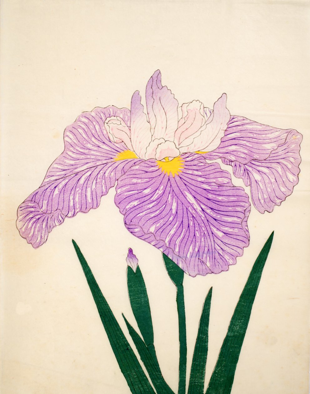Tama-Usagi, č. 98, 1890 (barevný dřevotisk) od Japanese School