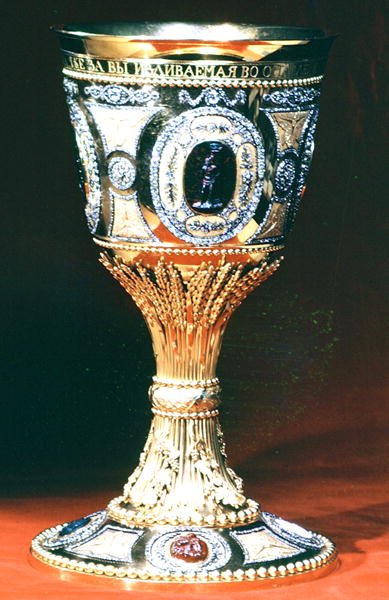 Kalich, kolem 1791 (zlato s diamanty) (viz také 236466) od Russian School