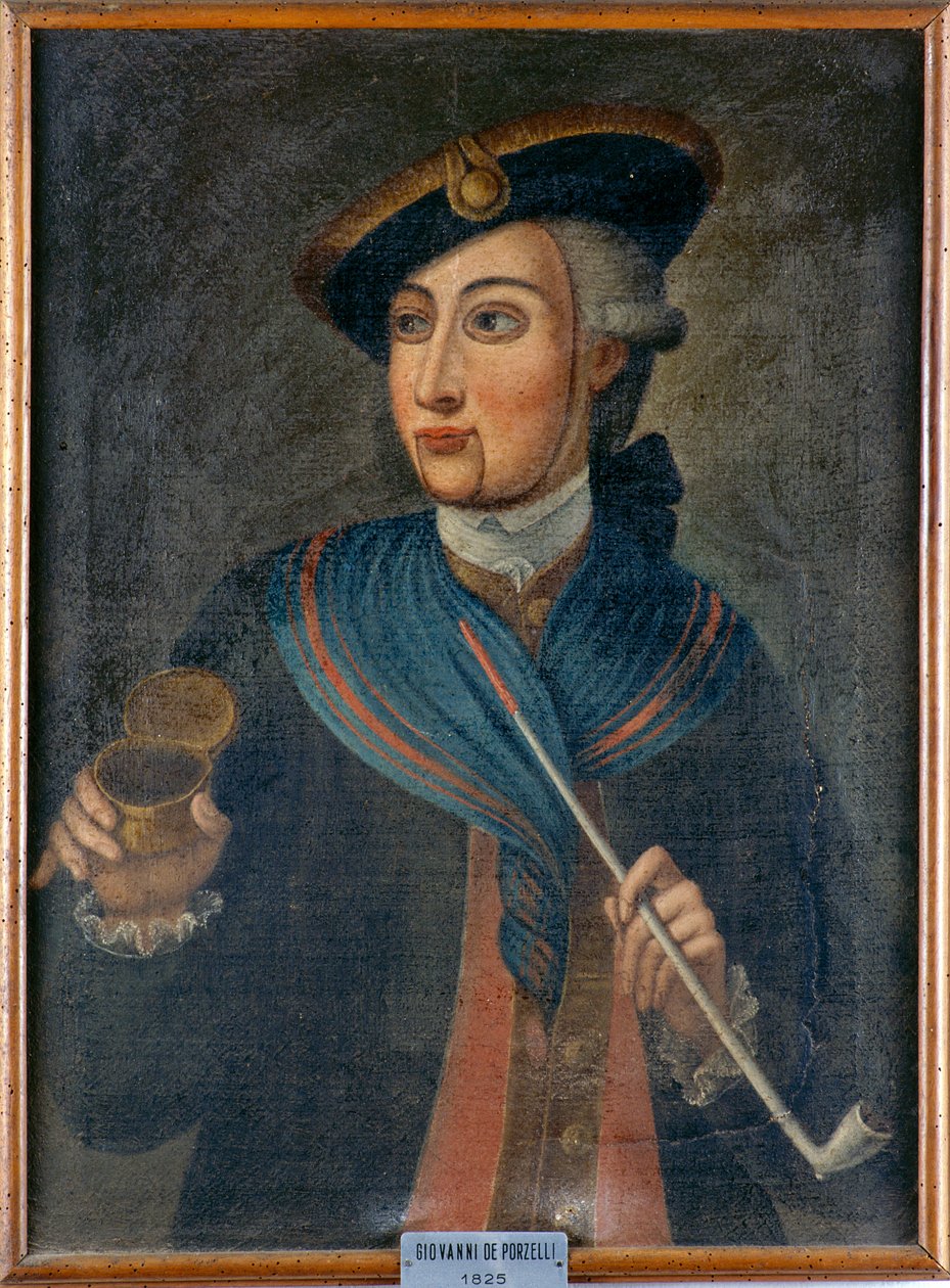 Portrét Giovanniho de Porzelliho, 1825 od Unknown