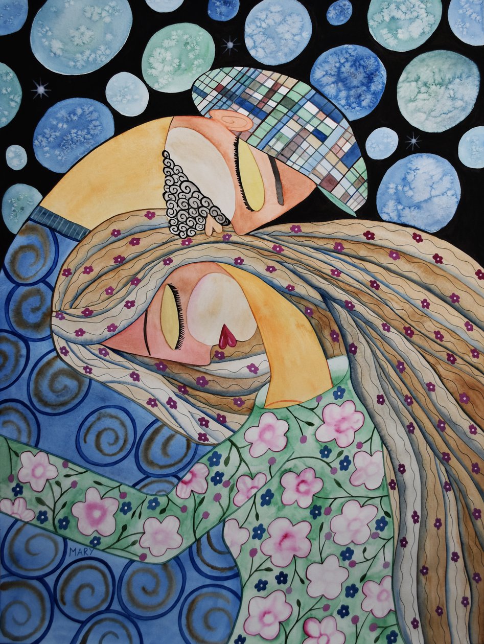 Hug od Marys Watercolors