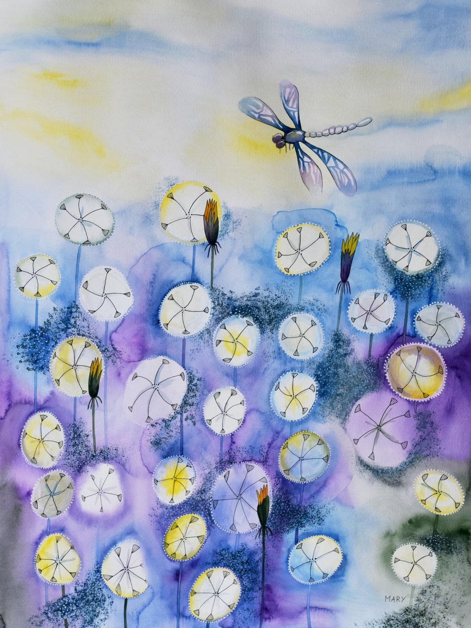Pusteblumen od Marys Watercolors