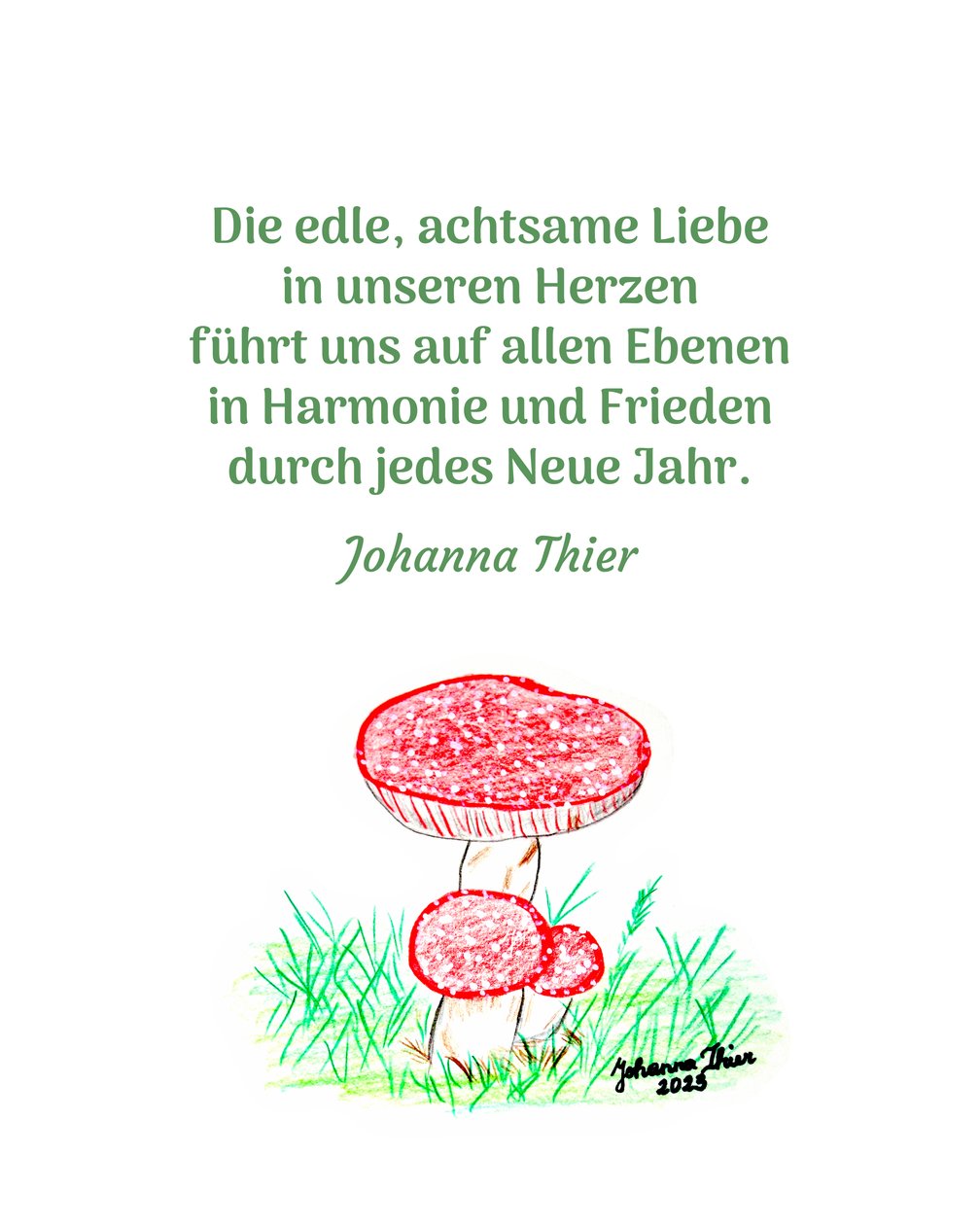 Talisman pro štěstí pro každého na světě - verze 2 od Johanna Thier