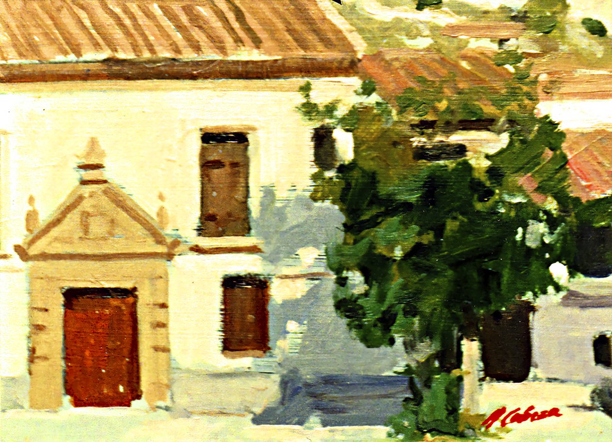 Pintura Valenciana - Alpuente od Alejandro Cabeza