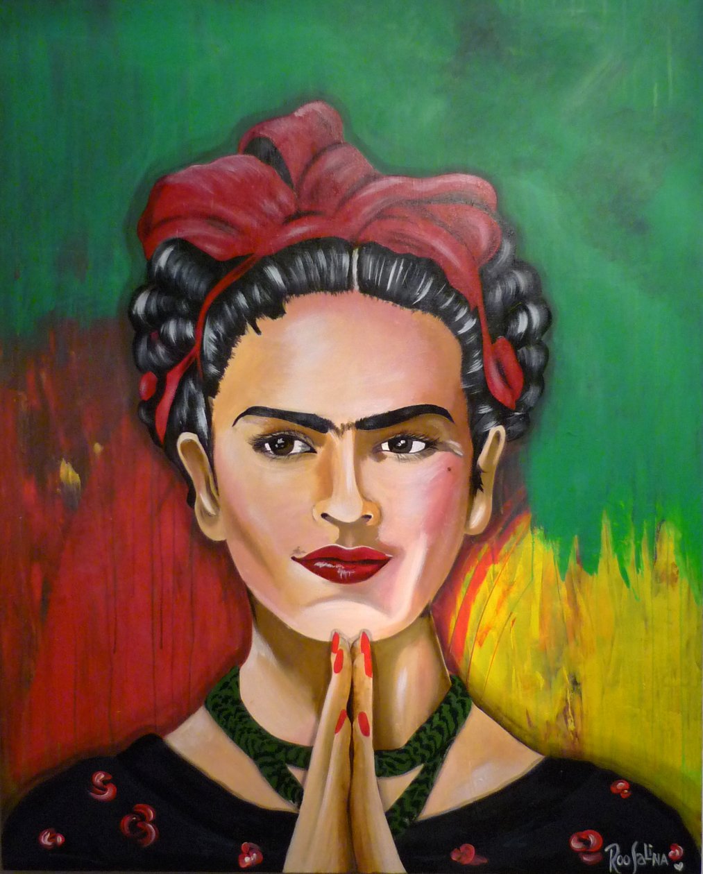 Frida Kahlo varianta VIVA od Roosalina